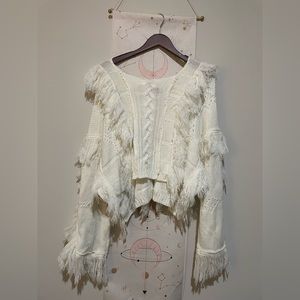Vici fringe sweater